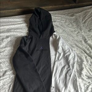 Jordan Black and White Hoodie